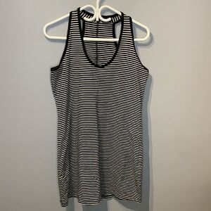 Schwiing Striped Racerback Dress